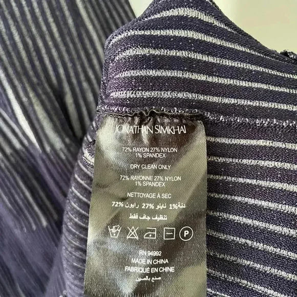 Jonathan Simkhai Nadya Rib Knit Fit and Flare Dress size Medium - Picture 6 of 9